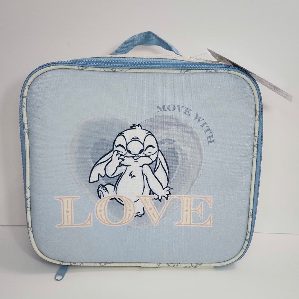 NEW Disney Lilo & Stitch & Angel Insulated Lunch Bag